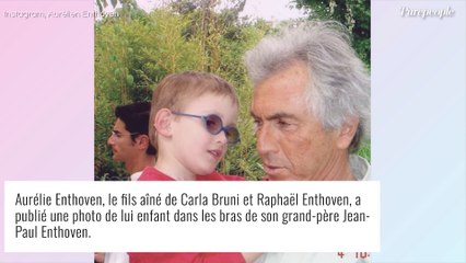 Carla Bruni : Son fils Aurélien sort les archives, photo inédite de lui enfant pour une belle occasion
