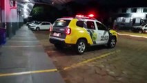 Câmera de segurança flagra ação de bandido que furtou três lojas na Av. Brasil