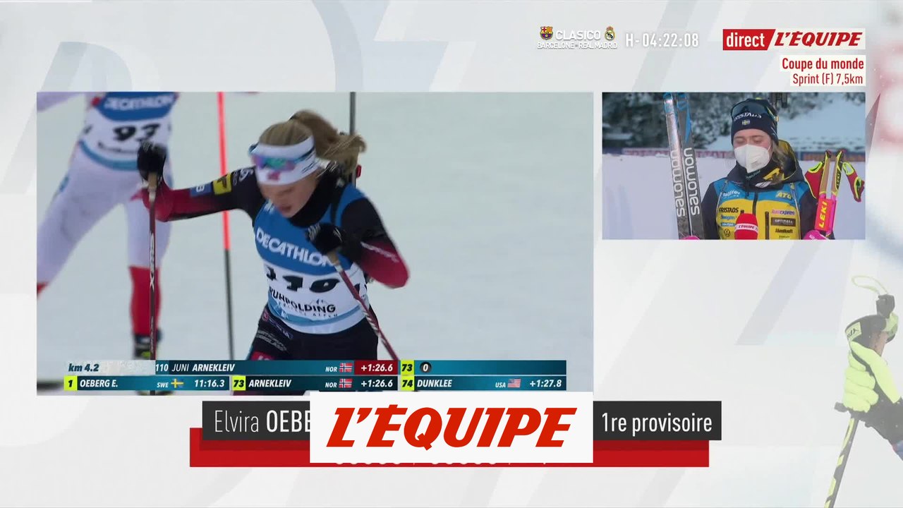 Elvira Oeberg : « Une course parfaite pour moi...