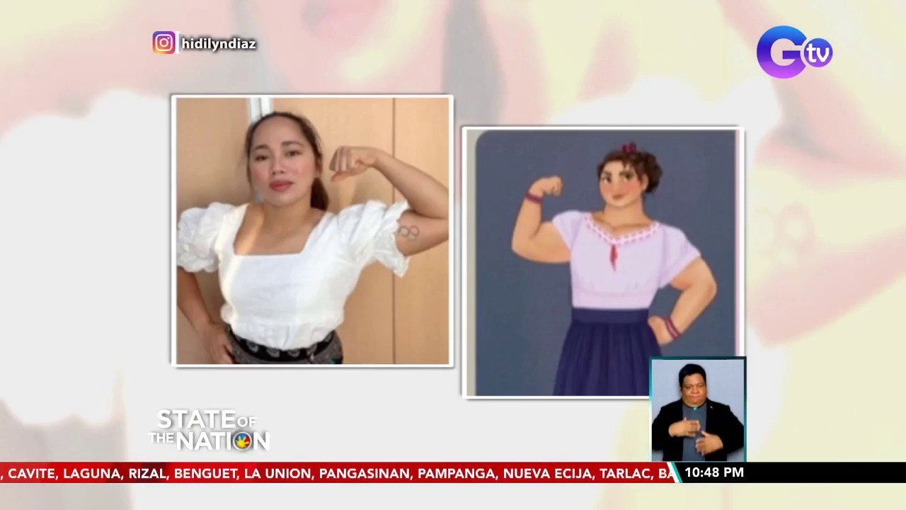 Hidilyn Diaz, ginaya ang character na may superhuman strength mula sa isang animated film | SONA
