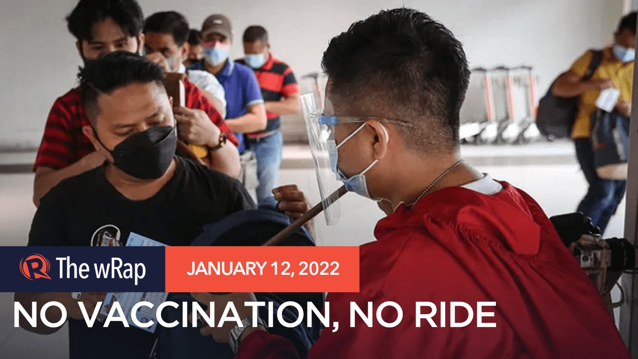 DOTr bars unvaccinated from public transport in Metro Manila