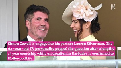 Simon Cowell Engaged  To Lauren Silverman