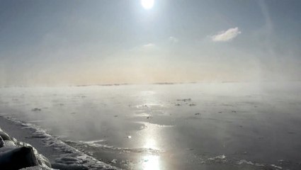 Frigid weather creates frighteningly beautiful scenes in Montreal