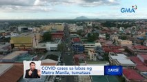 COVID cases sa labas ng Metro Manila, tumataas | Saksi