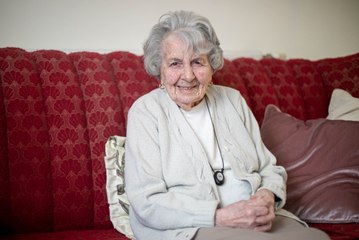 Eunice Forhead 108th birthday