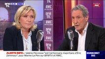 Marine Le Pen promet que les allocations familiales 