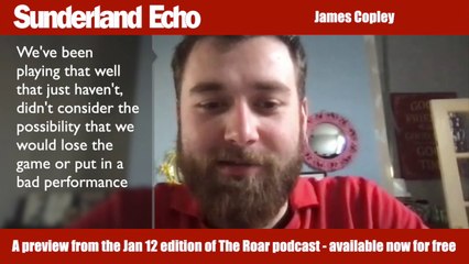 'We didn't consider the possibility that we would lose' - The Roar, Jan 12