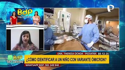 Variante Ómicron: Sepa cómo identificar a un niño contagiado con COVID-19