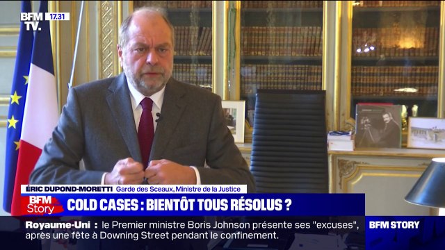 Éric Dupond-Moretti annonce la création d'un pôle dédié aux cold cases
