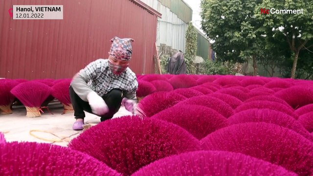 Во вьетнамской столице благовоний ремесленники готовятся к Новому году