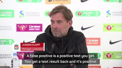 Download Video: We couldn't do anything different', Klopp defends false positive Covid tests