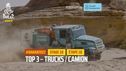Trucks Top 3 presented by Soudah Development - Étape 10 / Stage 10 - #Dakar2022