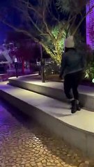 Twirling Leads to Falling Face First on Table