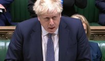 Boris Johnson se disculpa en el Parlamento británico por la fiesta en Downing Street