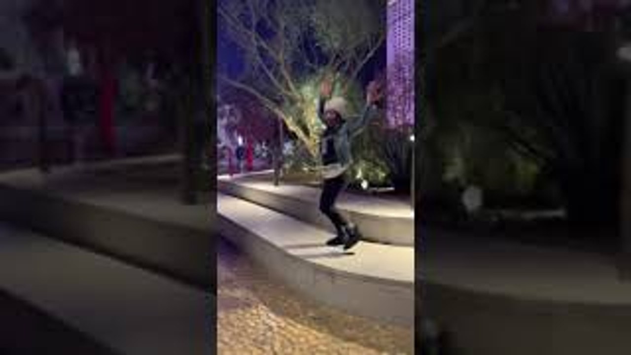 Twirling Leads to Falling Face First on Table