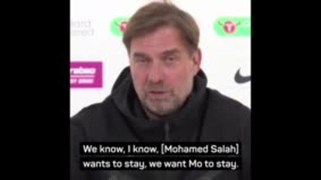 ‘Salah wants to stay at Liverpool’, insists Klopp