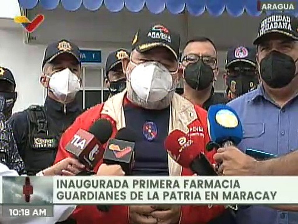 Gobierno de Aragua inauguró la primera farmacia Guardianes de la Patria en Maracay
