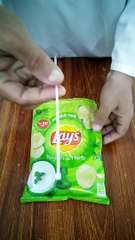 How to save lays chips.