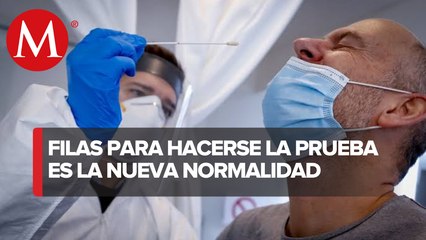 Se saturan farmacias y laboratorios por prueba covid-19