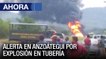 Alerta en #Anzoátegui por explosiones en tuberías - #12Ene - Ahora