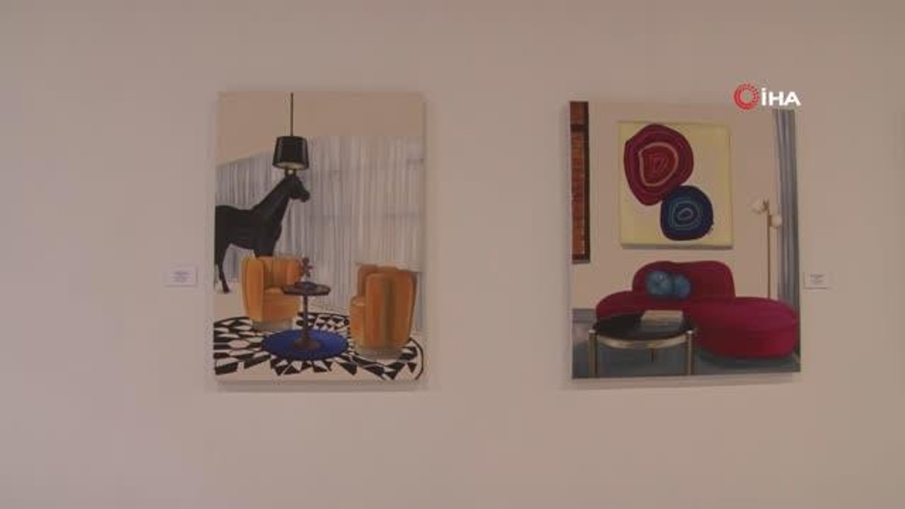 Sanatçı Dilek Yalçın'ın "Nesnelerin Masumiyeti" adlı sergisi Ankaralı sanatseverlerle buluştu