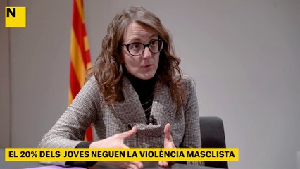 Tània Verge | El 20% dels joves neguen la violència masclista