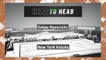 New York Knicks vs Dallas Mavericks: Moneyline
