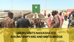 Uhuru visits Naivasha ICD, Kisumu Shipyard and Mbita Bridge