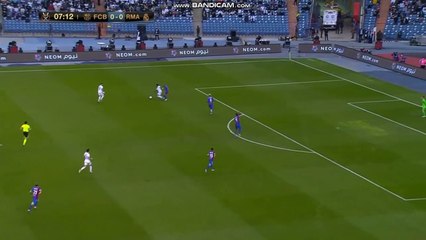 Marco Asensio Perfect Chance Barcelona 0 - 0 Real Madrid