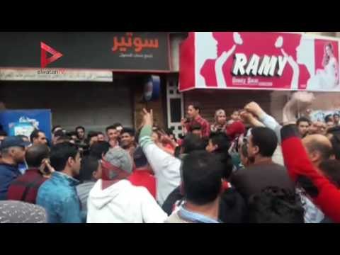 أهالي طنطا يهتفون: مسلم ومسيحي إيد واحدة