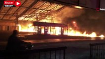 İdlib'de akaryakıt istasyonunda patlama: 2 ölü, 7 yaralı