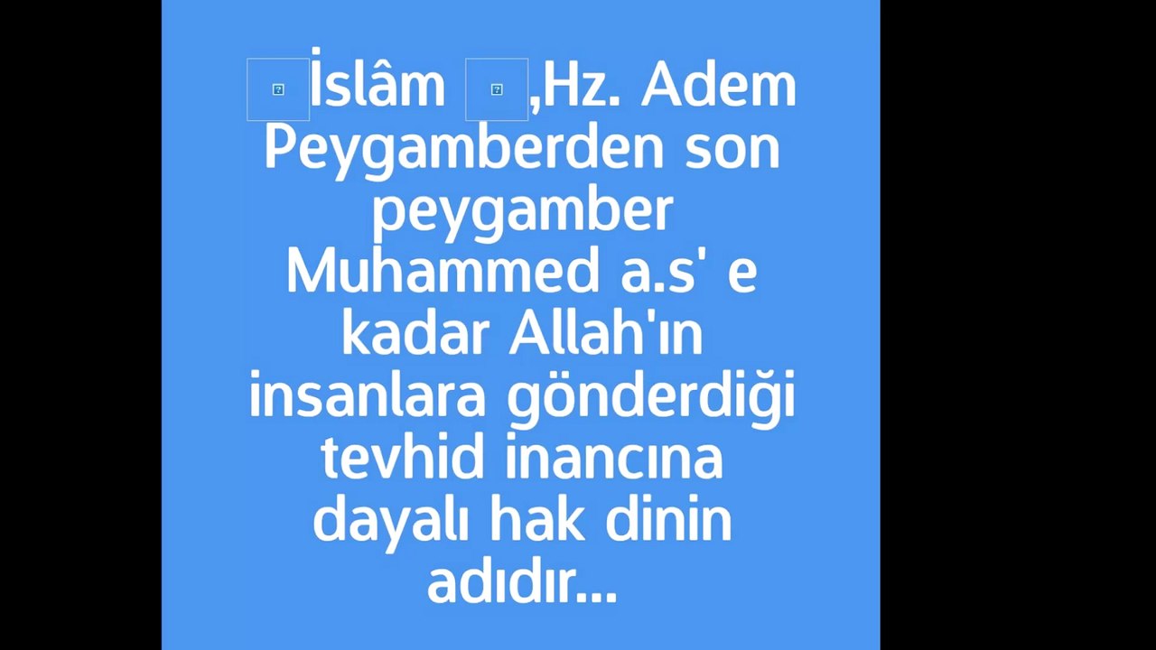 AYETLERDE' İSLAM