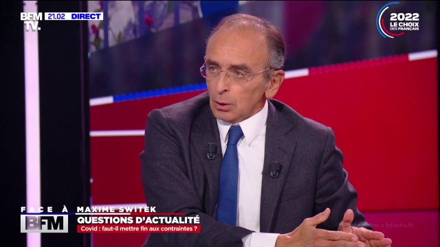 Eric Zemmour sur la gestion du Covid-19: Des mesures d'urgence ne servent à rien. [Le gouvernement] prend des mesures pour s'agiter et pour monter qu'il fait