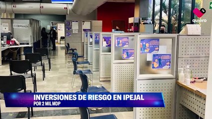 Las inversiones de riesgo que han desfalcado al Instituto de Pensiones del Estado de Jalisco (IPEJ), ascienden a, por lo menos 2 mil millones de pesos, que afectan el patrimonio de los trabajadores.   A partir de una auditoría realizada por la contralorí