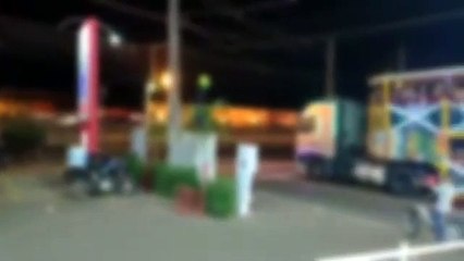 Personagem da ‘Carreta Furacão’ dá salto mortal e atinge criança em Sarandi