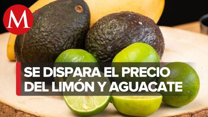 ¡Ni para el guacamole! Limón y aguacate se venden hasta en 90 pesos el kilo en mercados