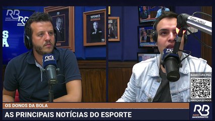 OS DONOS DA BOLA, na Rádio Bandeirantes De segunda a sexta, das 18h às 19h30Edição de 12/01/2022#RádioBandeirantes​ #TradiçãoNoRádio