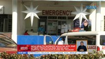 Mga health worker mula sa AFP, PNP at BFP, pinatutulong na sa mga hospital na nagkukulang ng tauhan | UB