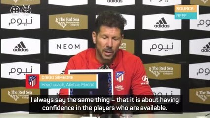 'Altetico can't always rely on Suarez' - Simeone