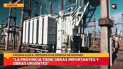 "La provincia tiene obras importantes y obras urgentes"