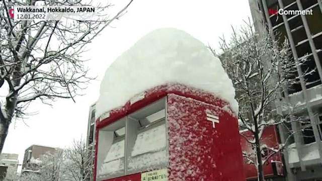 شاهد: عاصفة ثلجية تضرب اليابان.. وتسجيل 31 سنتمتراً من الثلوج في 3 ساعات