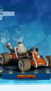 Ripper Roo's Classic CTR Orange Kart - Crash Team Racing Nitro-Fueled _