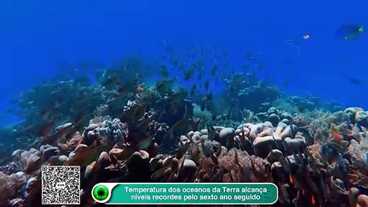 Temperatura dos oceanos da Terra alcança níveis recordes pelo sexto ano seguido