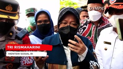 Tải video: Mensos Risma Berikan Santunan pada Korban Banjir di Aceh Utara