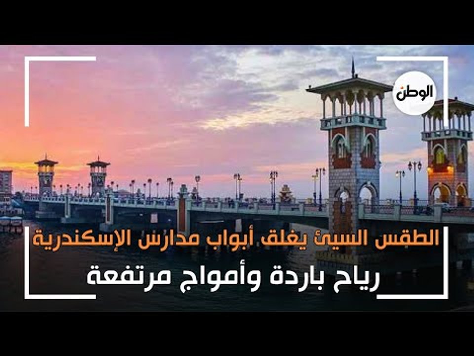 الطقس السيئ يغلق أبواب مدارس الإسكندرية في وجه التلاميذ.. رياح باردة وأمواج مرتفعة