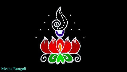 vaikunta ekadasi rangoli designs - tholi ekadashi rangoli designs - mukkoti ekadasi muggulu