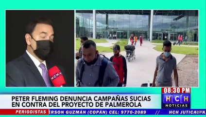 Peter Fleming denuncia campañas de desprestigio contra Palmerola