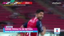 Oribe Peralta se retira del futbol