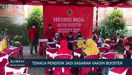 Tenaga Pendidik Jadi Sasaran Utama Vaksin Booster