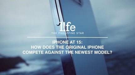 iPhone at 15: How does the original iPhone compete against the newest model?